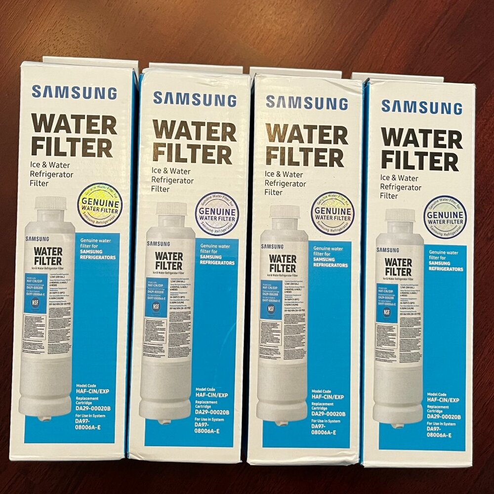 💥NEW💥 Samsung DA29-00020B, HAF-CIN/EXP Refrigerator Water Filter (4 pack)